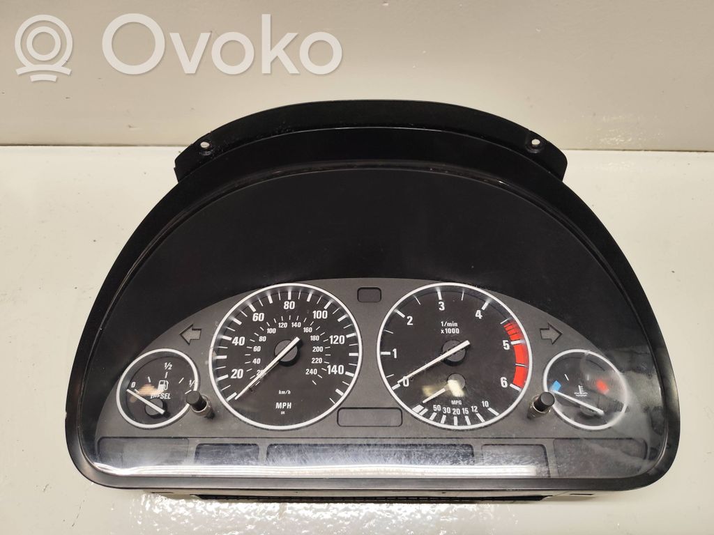 BMW X5 E53 Speedometer (instrument cluster) 