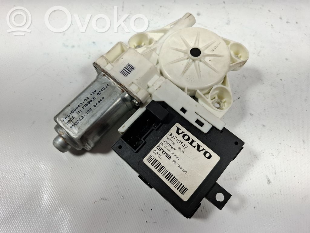 Volvo S40 Silniczek podnoszenia szyby drzwi tylnych 