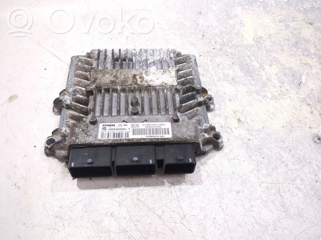 Peugeot 307 Fuel injection pump control unit/module 