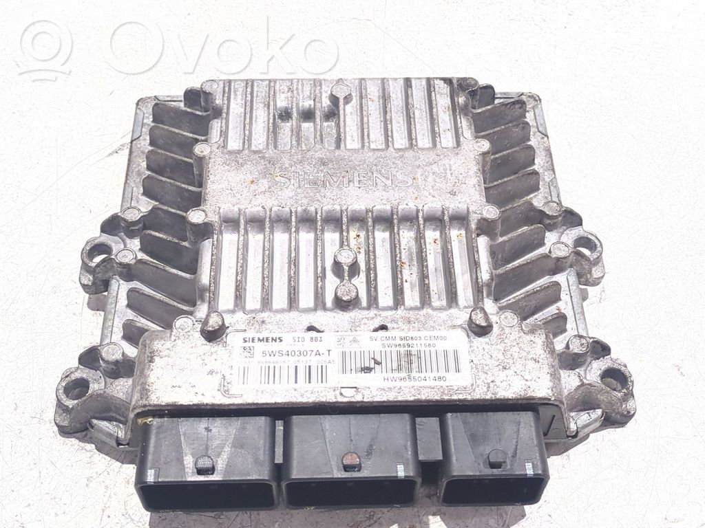 Fuel injection pump control unit/module   5WS40307AT