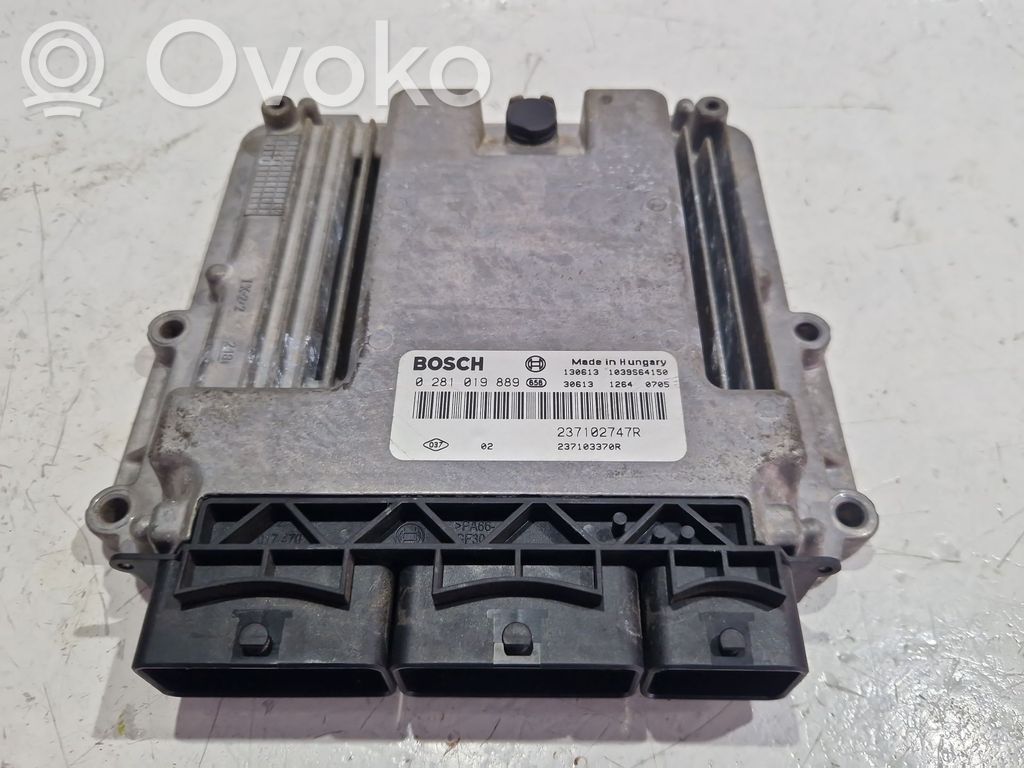Renault Captur Fuel injection pump control unit/module 