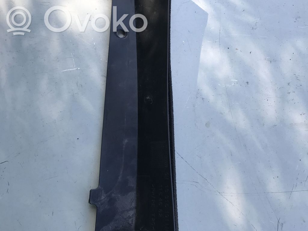 Opel Astra J Listwa szyby czołowej / przedniej 