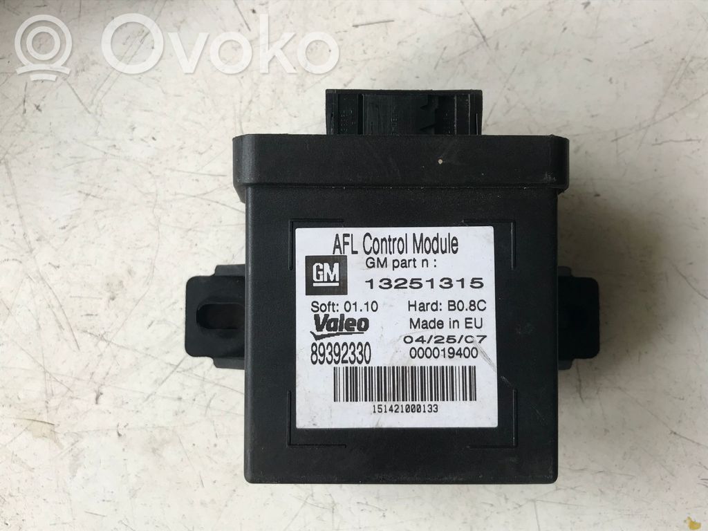 Opel Corsa D Módulo de luz LCM 