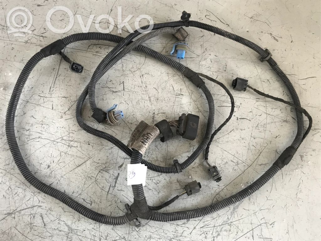 Opel Zafira B Wiązka przewodów czujnika parkowania PDC 