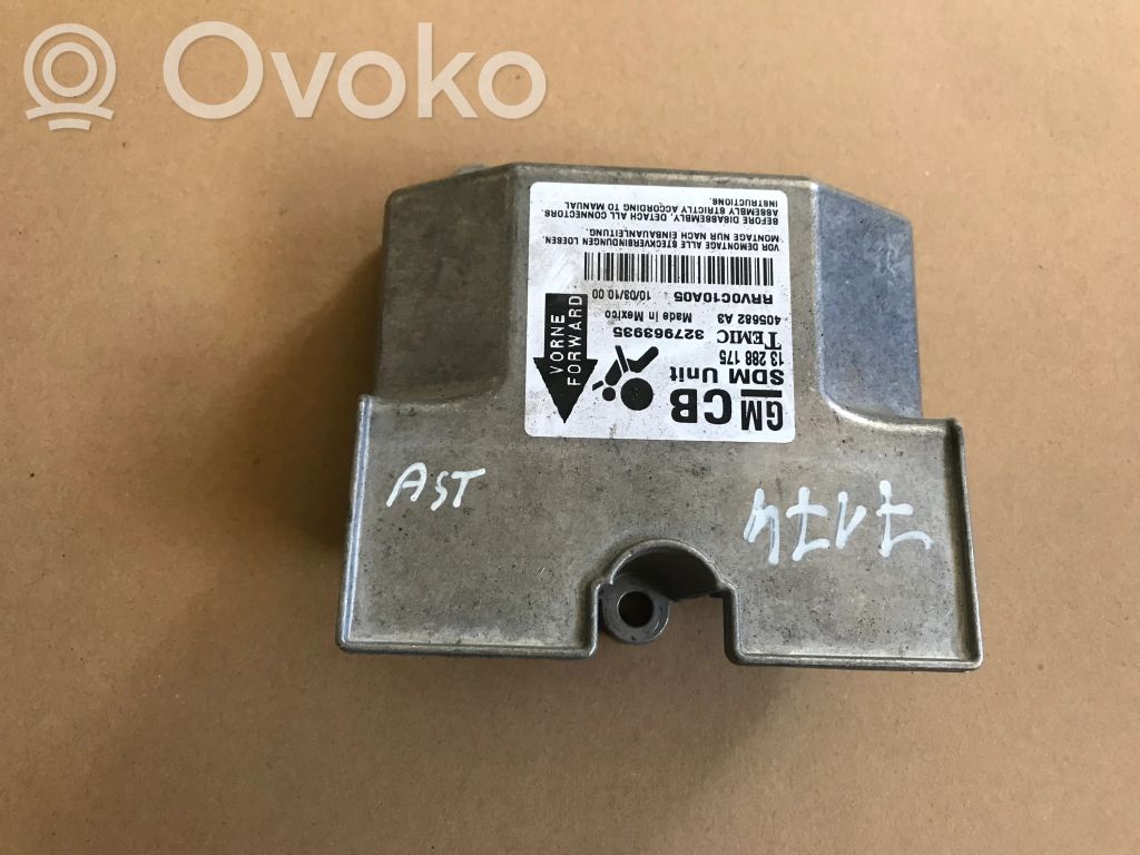 Opel Astra H Airbag control unit/module 
