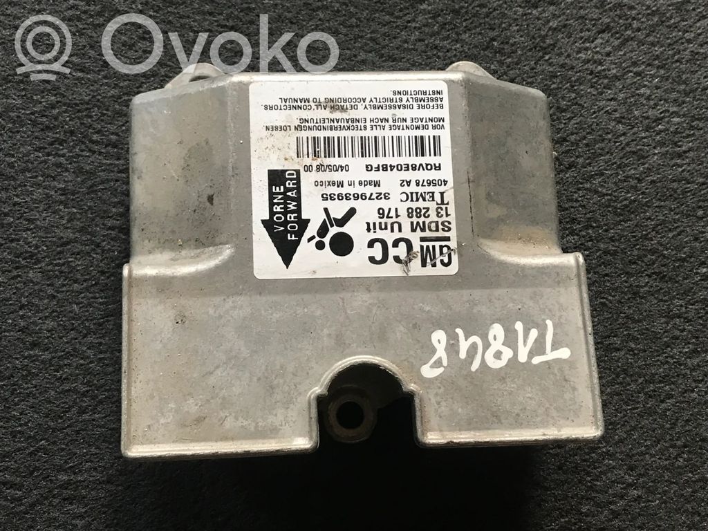 Opel Astra H Airbag control unit/module 