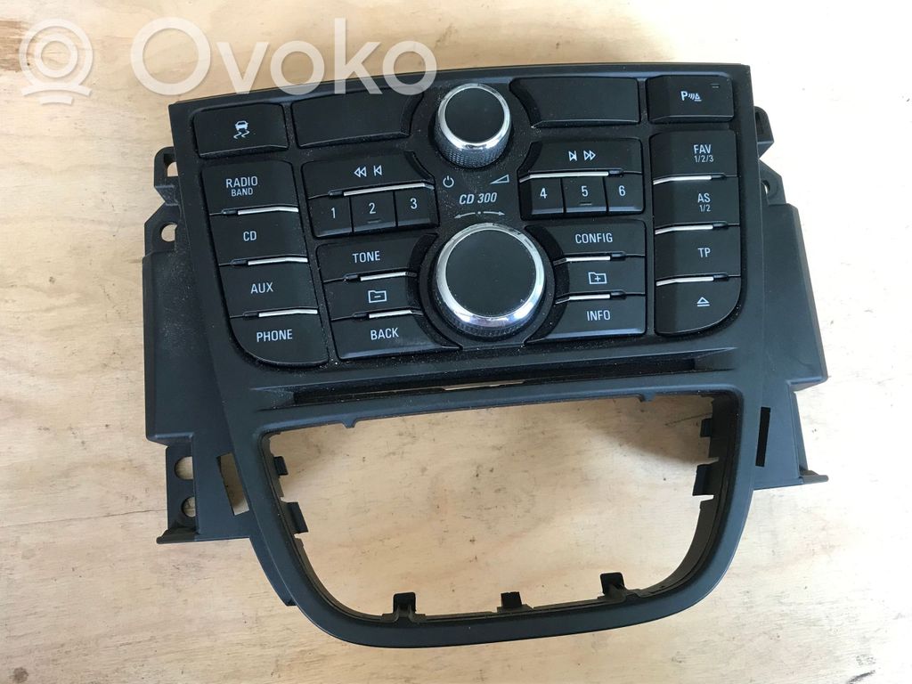 Opel Meriva B Climate control unit 