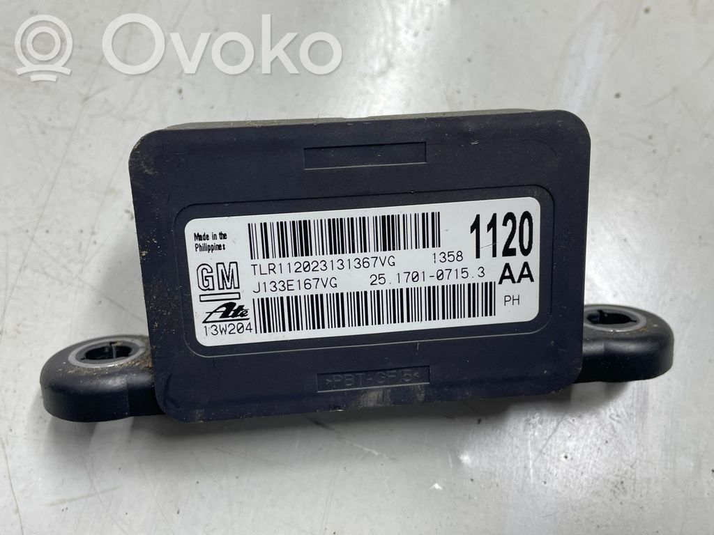 Opel Zafira C ESP acceleration yaw rate sensor 
