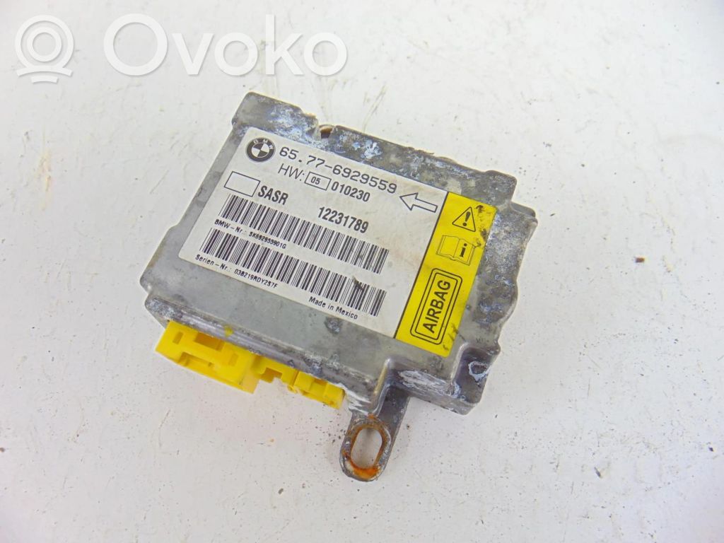 Unidad de control/módulo del Airbag   6929559,CENTRALITAAIRBAG