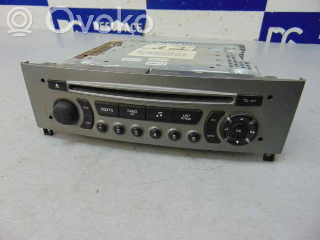 Peugeot 308 Unidad delantera de radio/CD/DVD/GPS 