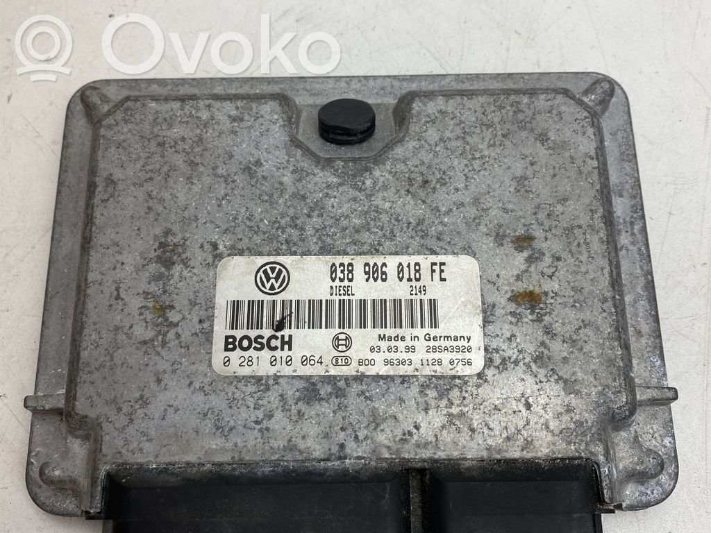 Volkswagen PASSAT B5 Engine control unit/module 