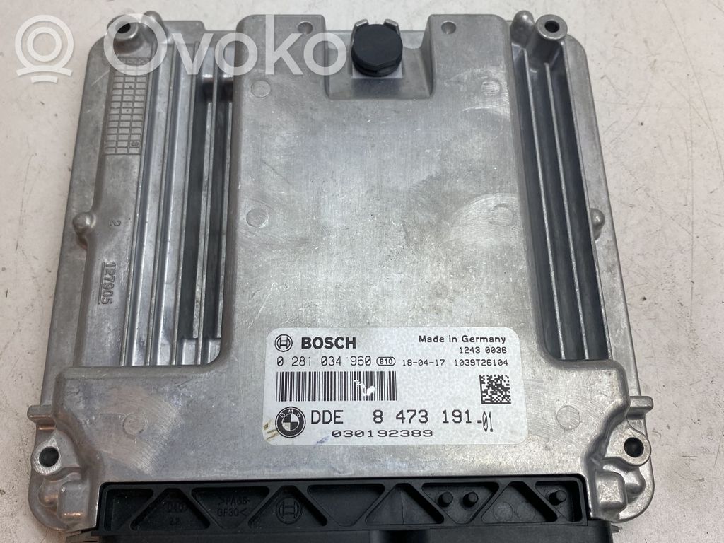 BMW X5 F15 Engine control unit/module 