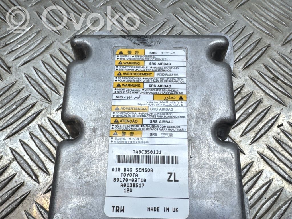 Toyota Corolla E210 E21 Airbag control unit/module 