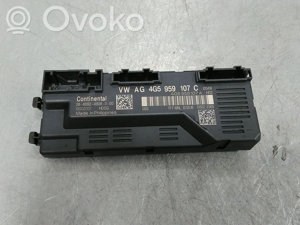 Audi A6 S6 C7 4G Tailgate/trunk control unit/module 
