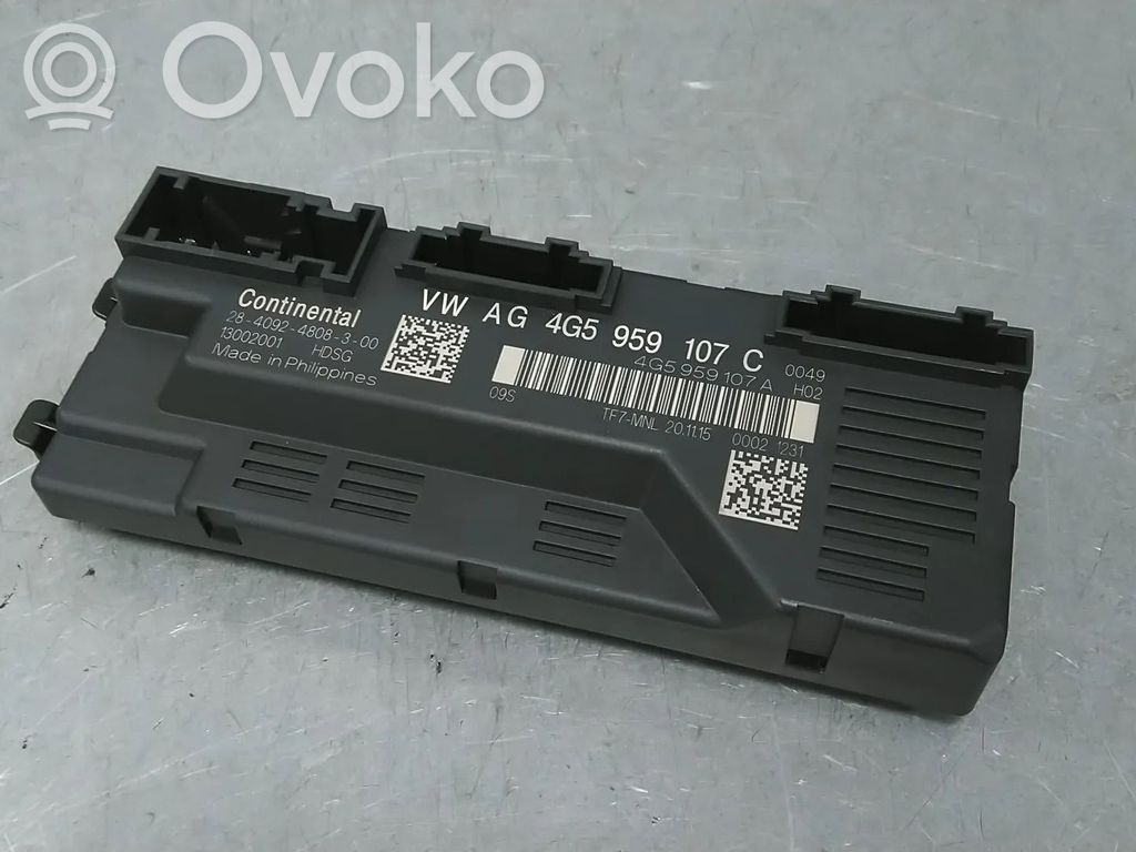 Audi A6 S6 C7 4G Tailgate/trunk control unit/module 
