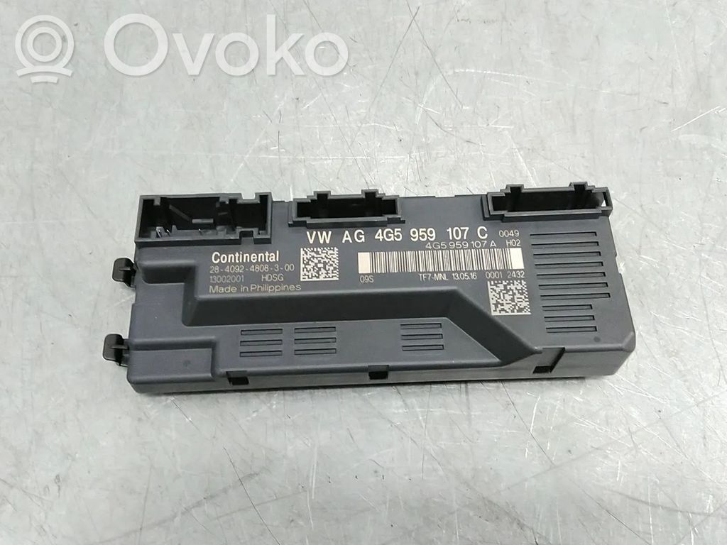 Audi A6 S6 C7 4G Tailgate/trunk control unit/module 