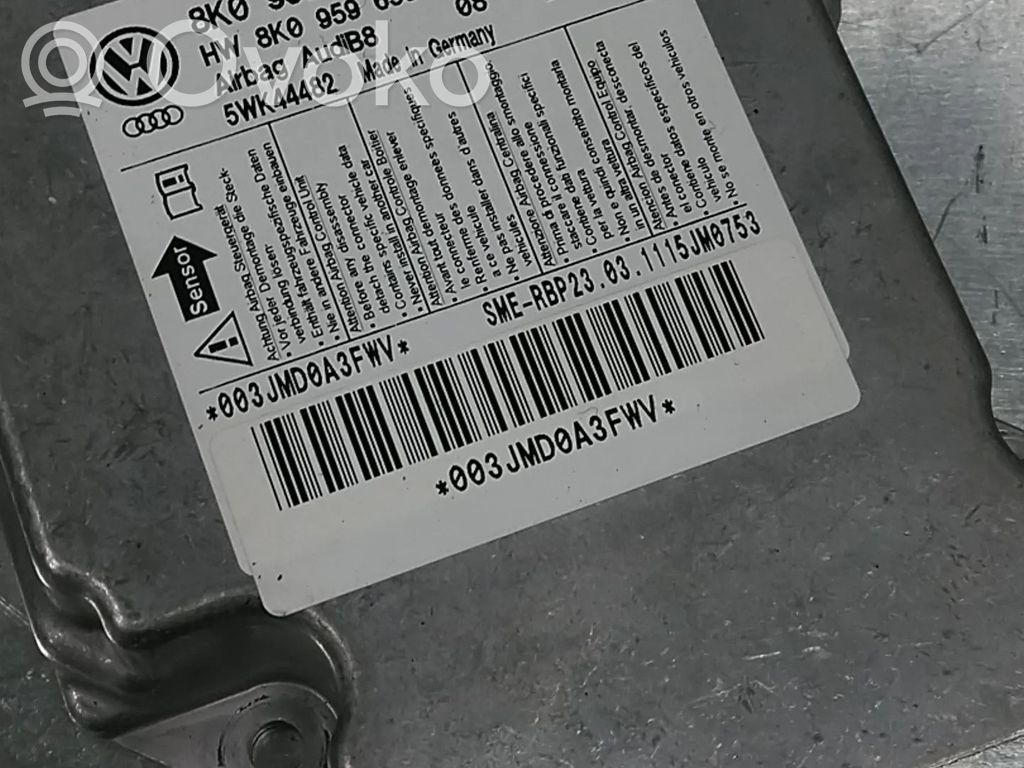 Audi A4 S4 B8 8K Sterownik / Moduł Airbag 