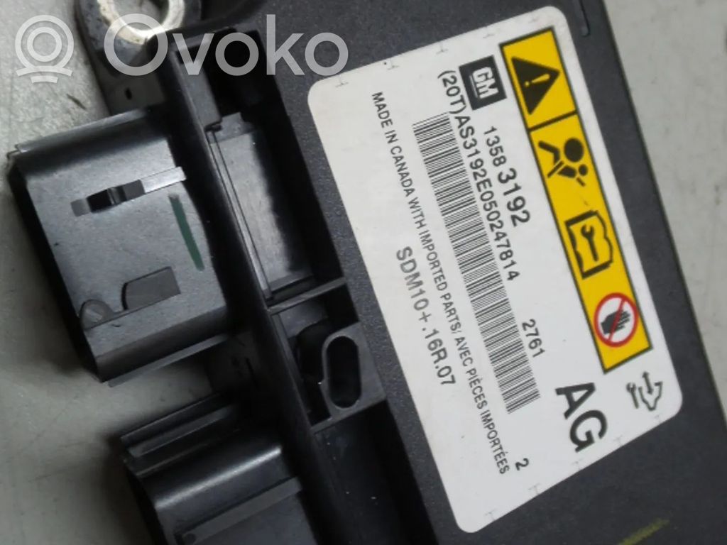 Airbag control unit/module   13583192
