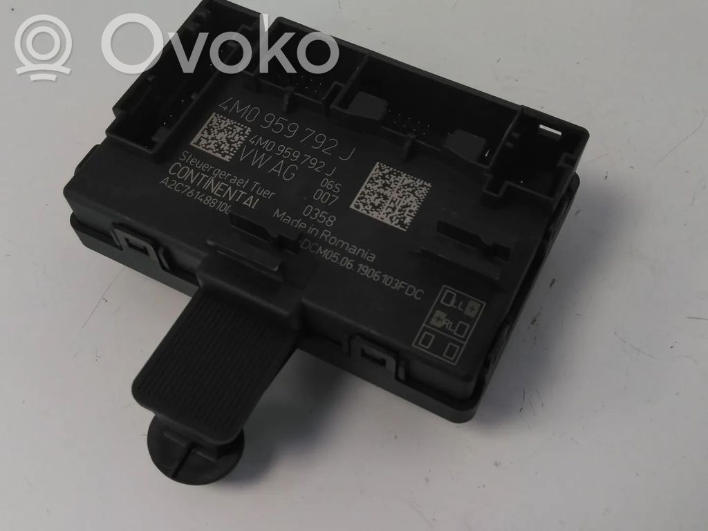 Audi e-tron Door control unit/module 