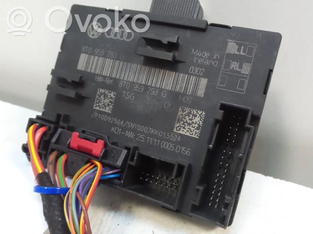 Unité de commande module de porte   8T0959793G,8T0959793M,8T0959793N