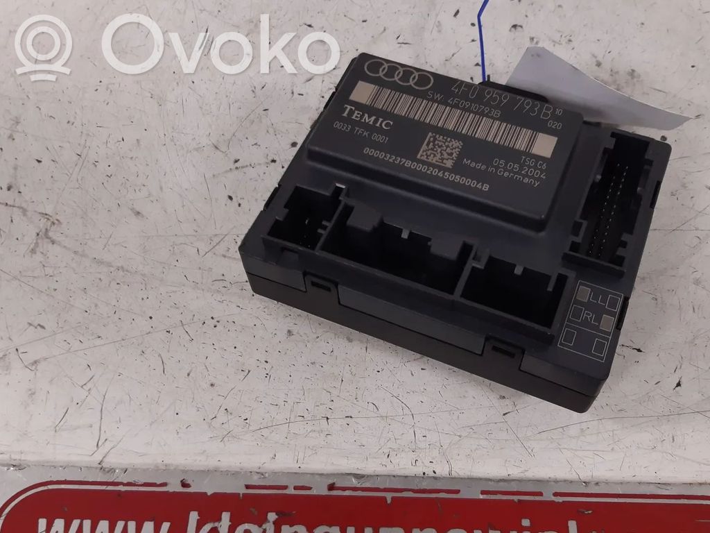 Unité de commande module de porte   4F0959793B