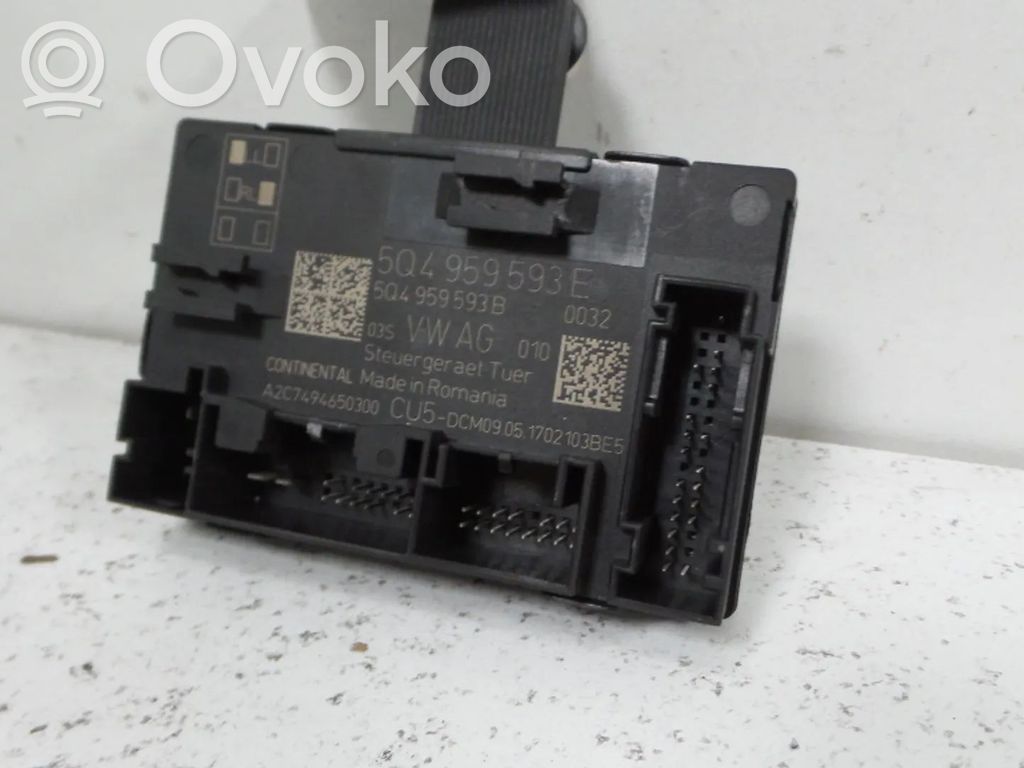 Door control unit/module   5Q4959593E,5Q4959593B