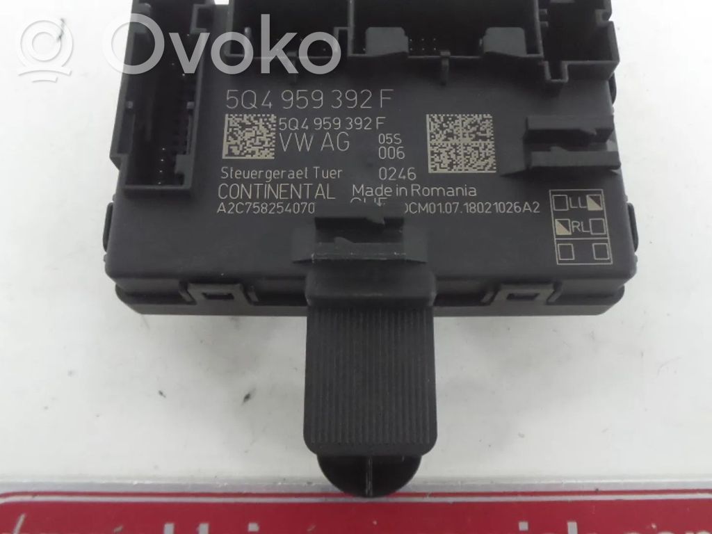 Door control unit/module   5Q4959392F,5Q4959592F,5Q4959592M