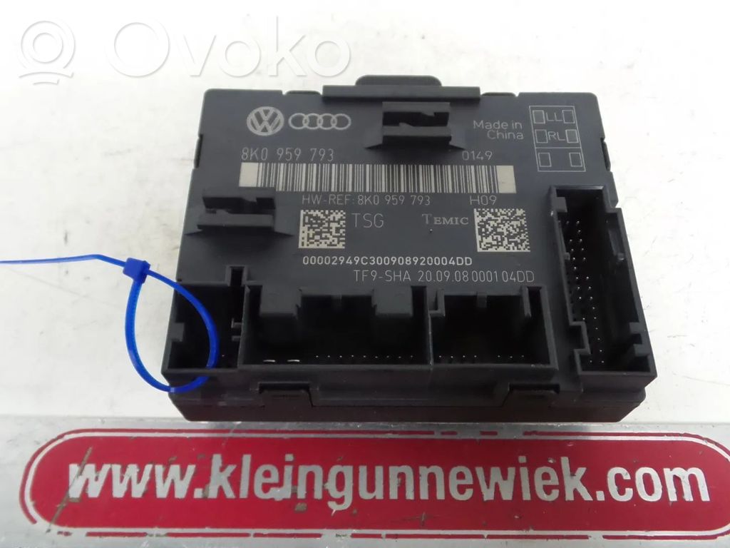 Unité de commande module de porte   8K0959793