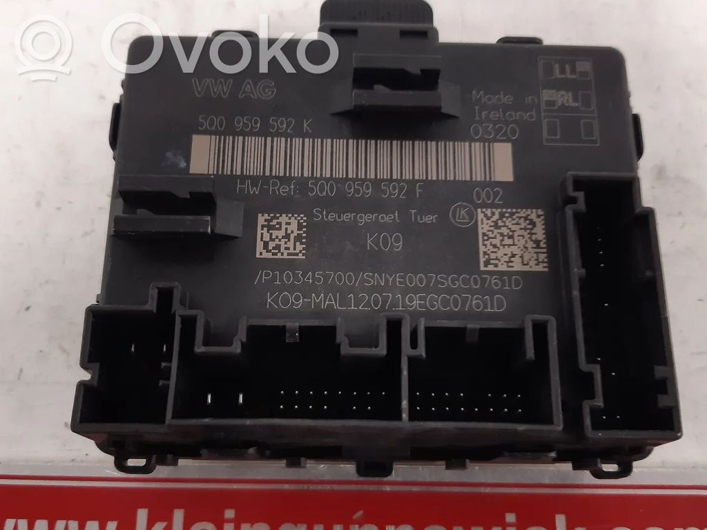 Door control unit/module   5Q0959592K