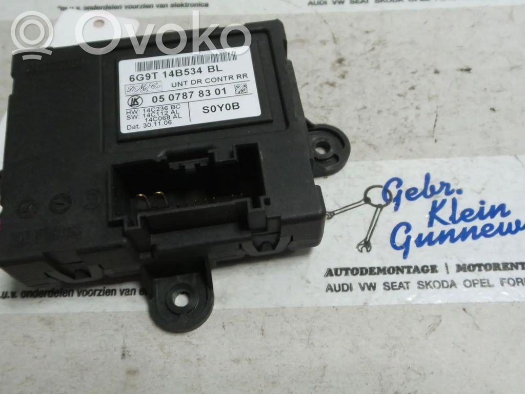 Door control unit/module   6G9T14B534BL