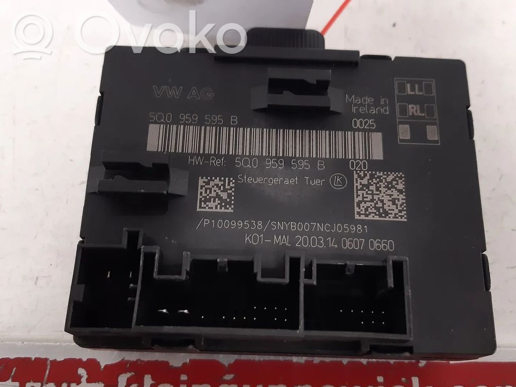 Door control unit/module   5Q0959595B,5Q0959595E