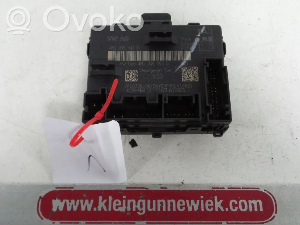 Unité de commande module de porte   4M1959593D,PAB95979310,PAB95979312