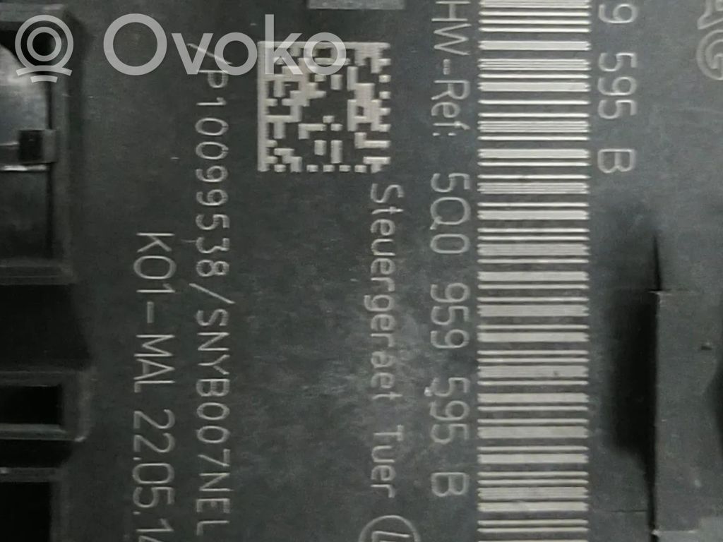 Door control unit/module   5Q0959595B,5Q0959595E