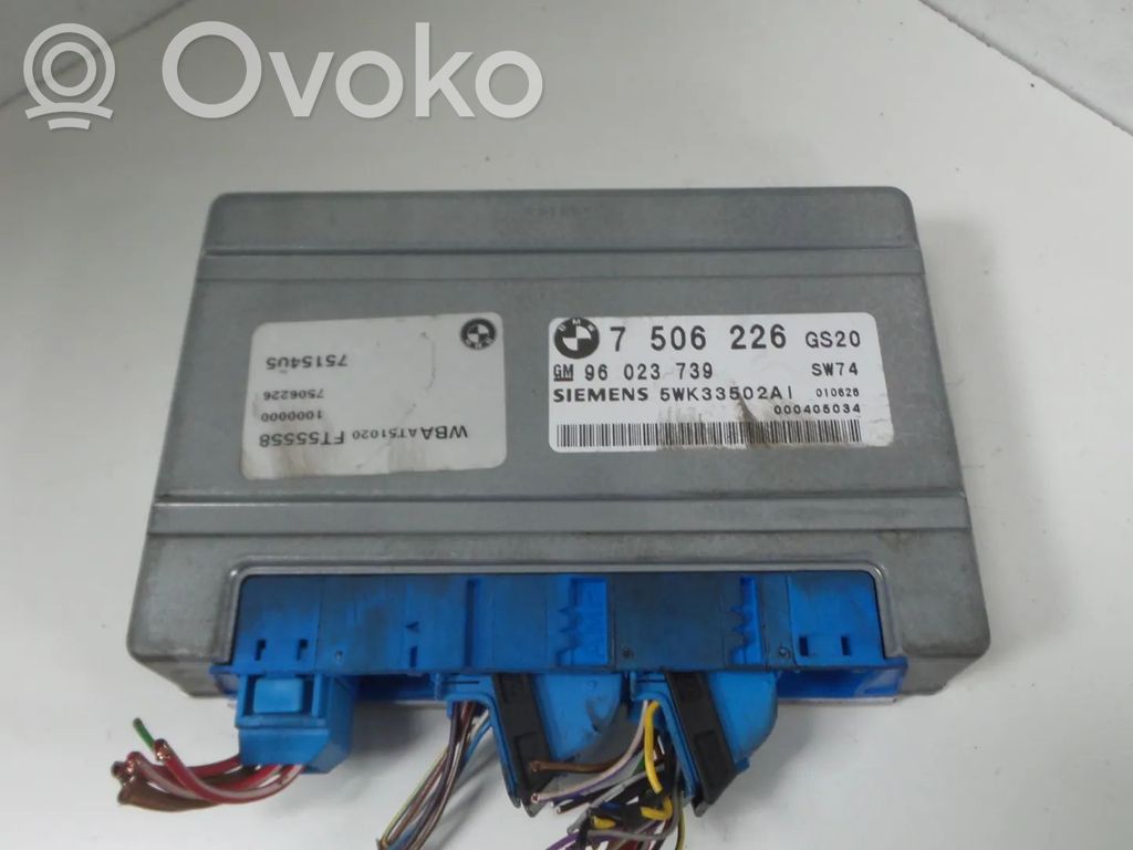 BMW 3 E46 Блок управления коробки передач 