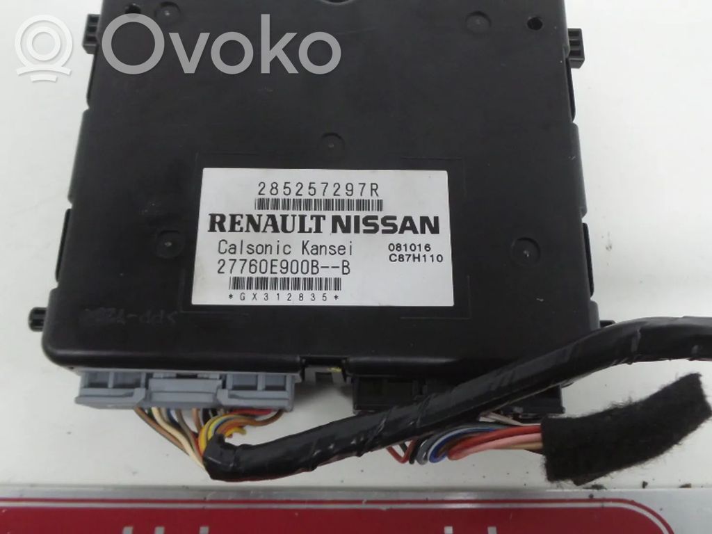 Renault Captur Air conditioning/heating control unit 
