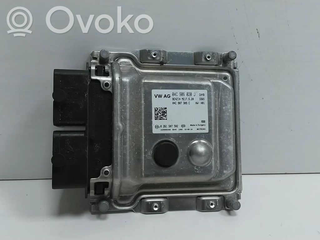 Engine control unit/module   04C906020J,0261S07502