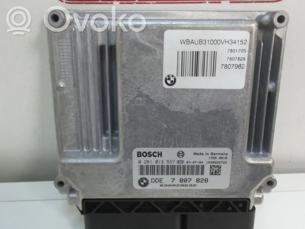 Engine control unit/module   7807962,0281013537,030028632,7807828,N47D20A