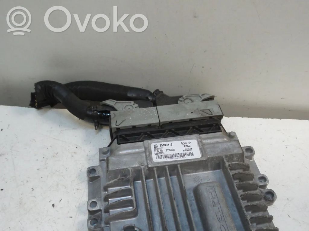Engine control unit/module   25189813,25184894