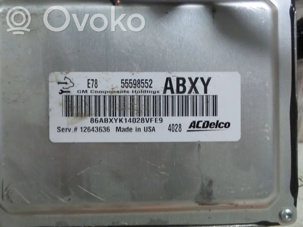 Opel Corsa D Engine control unit/module 