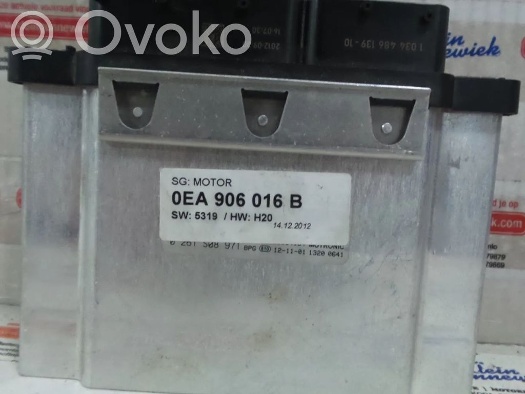 Engine control unit/module   0EA906016B,0261S08971,EABA