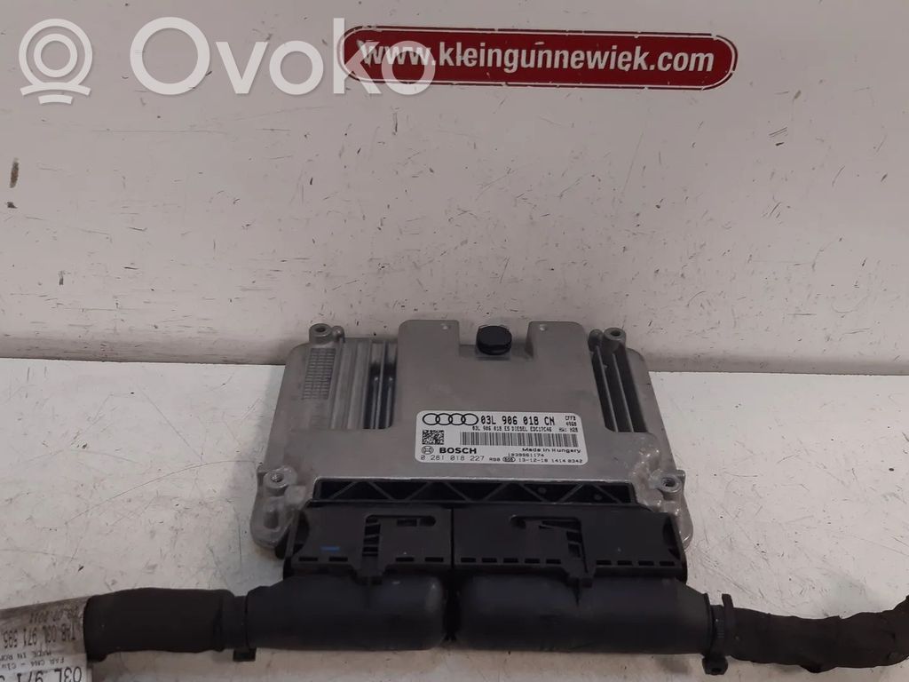 Engine control unit/module   0281018227,03L906018CN,CFFB