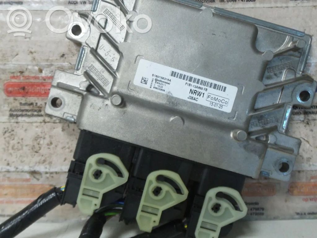 Ford Fiesta Блок управления двигателя 