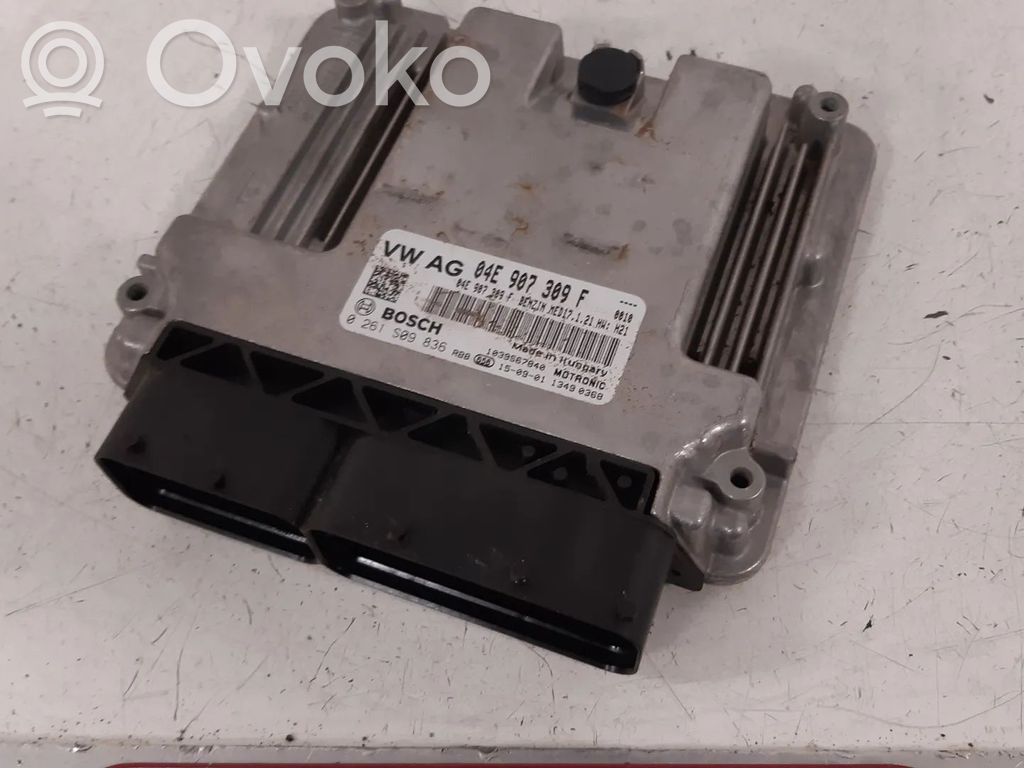 Engine control unit/module   04E907309F,0261S09836,04E906023M,CUK,CUKB,CUKBCUK
