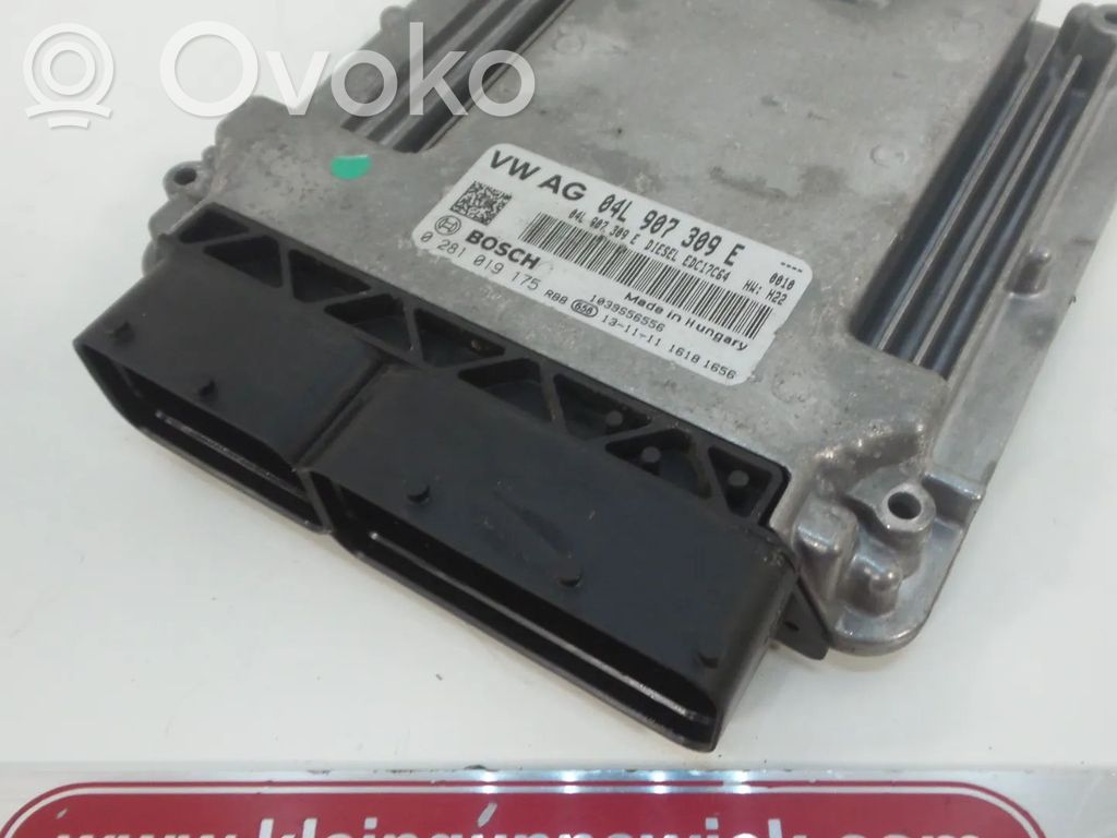 Engine control unit/module   0281019175,04L907309E,CRK,CRKB,CRKBCRK