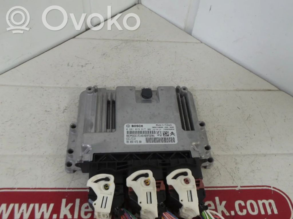 Engine control unit/module   0281019817,9805947380,9HN