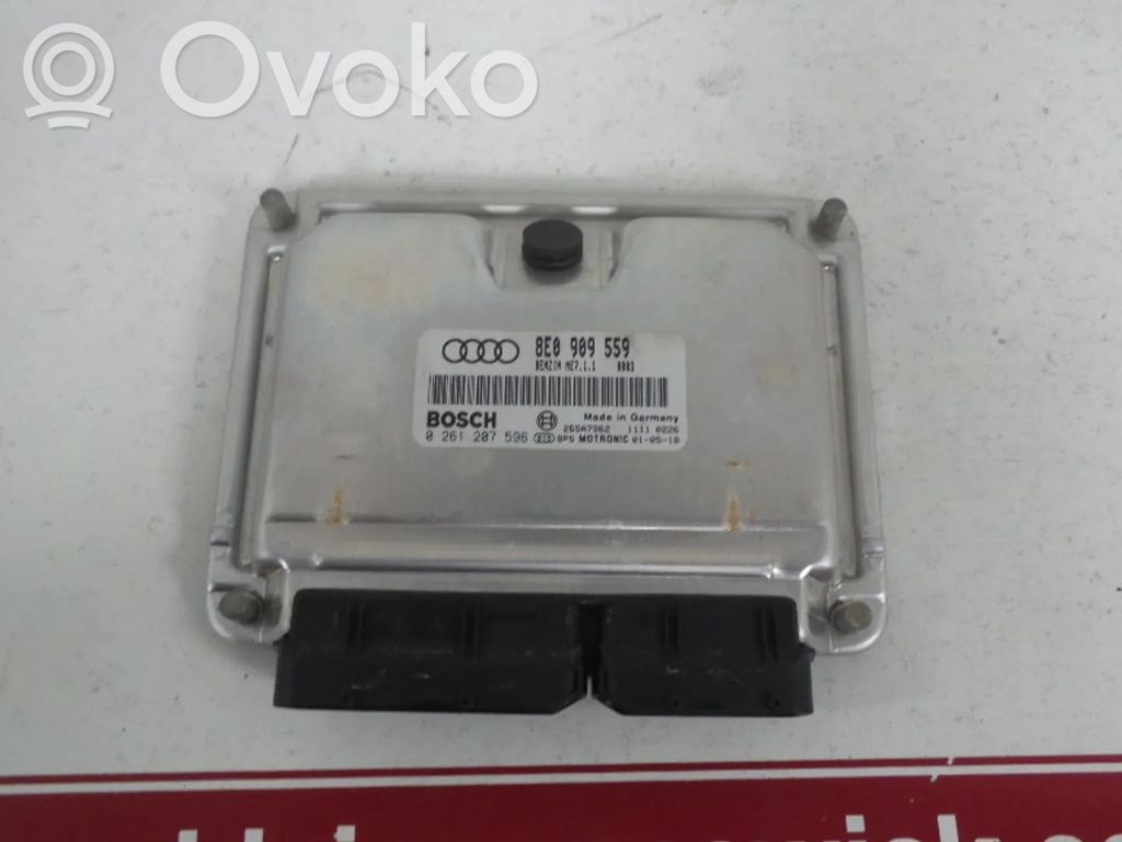 Engine control unit/module   8E0909559,0261207596,ASN
