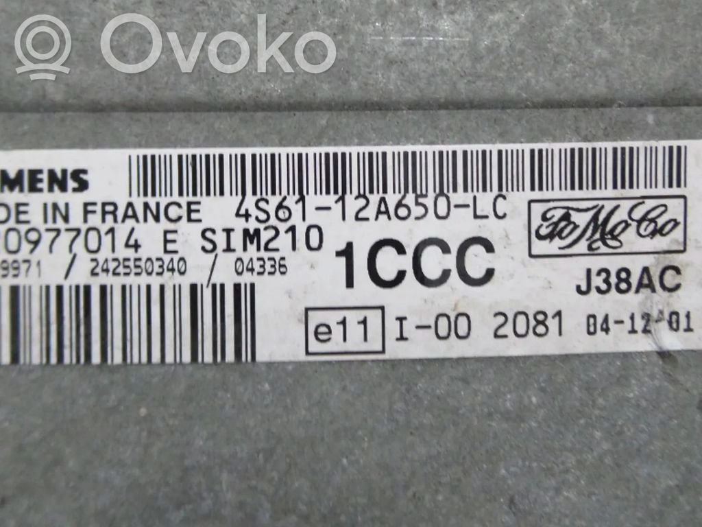 Ford Fiesta Engine control unit/module 