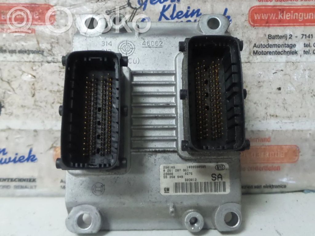Opel Agila A Engine control unit/module 