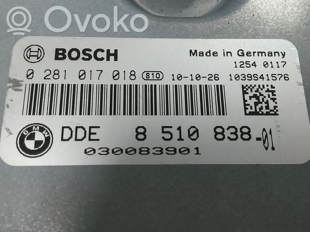 Engine control unit/module   8510838