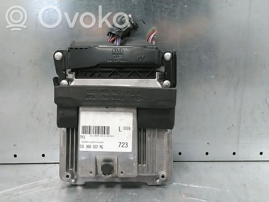 Engine control unit/module   03L906022MG,0281015587,CAGC